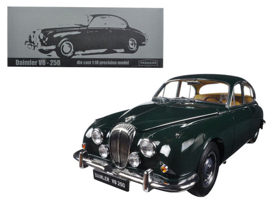 1967 Daimler V8-250 British Racing Green Left Hand Drive 1/18 Diecast Model Car