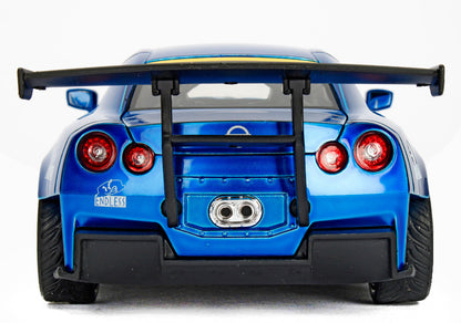 2009 Nissan GT-R (R35) Ben Sopra Blue JDM Tuners 1/24 Diecast Model Car