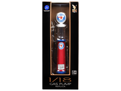 Pontiac Gasoline Vintage Gas Pump Cylinder 1/18 Diecast Replica