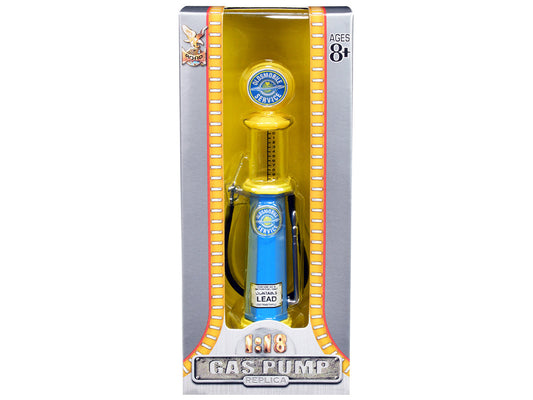 Oldsmobile Service Vintage Cylinder Gas Pump 1/18 Diecast Replica