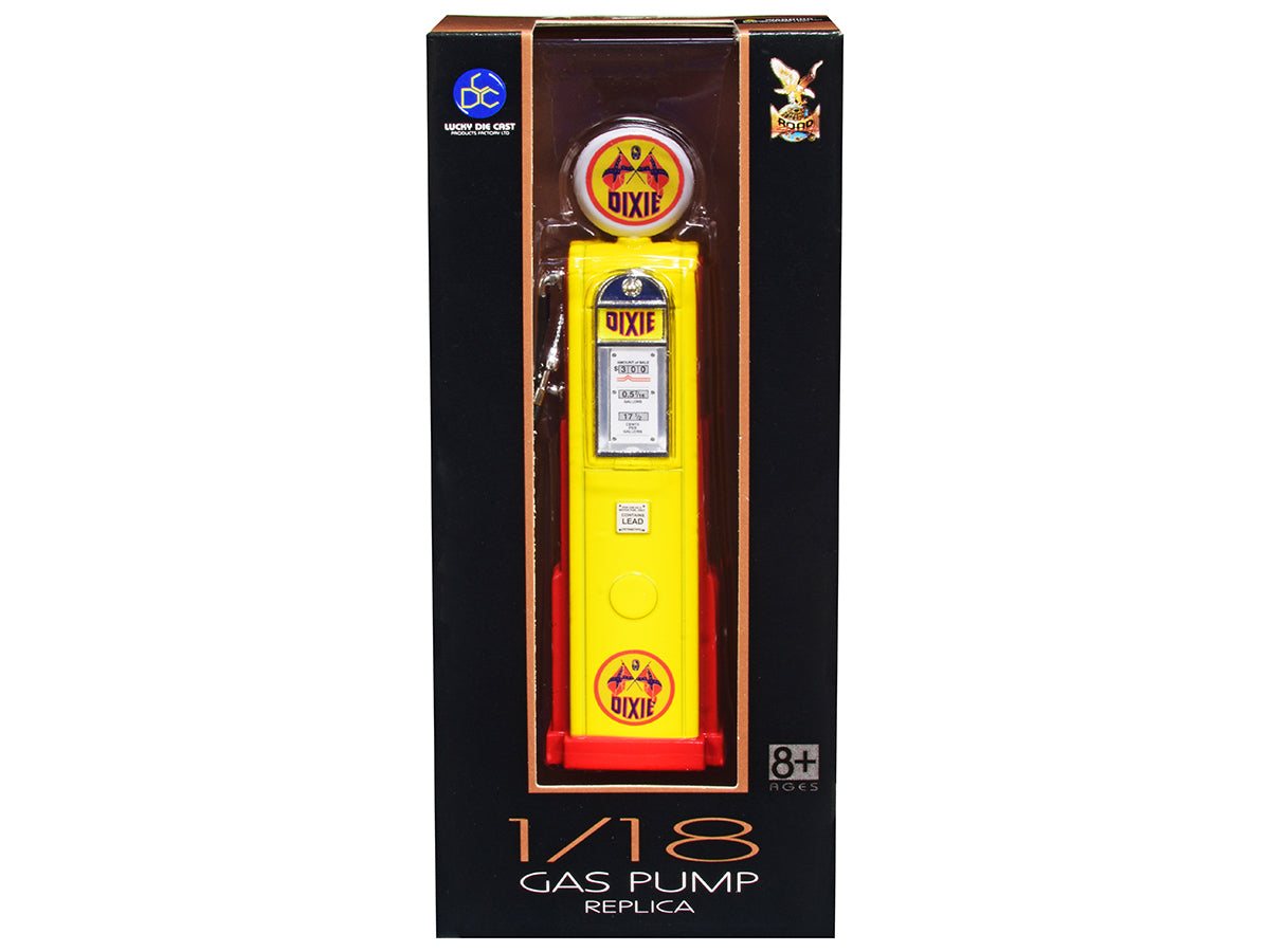 Dixie Gasoline Vintage Digital Gas Pump 1/18 Diecast Replica