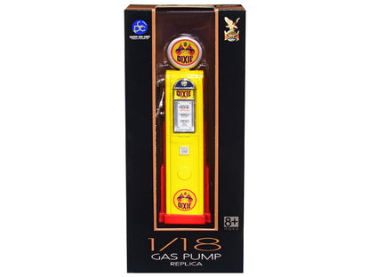 Dixie Gasoline Vintage Digital Gas Pump 1/18 Diecast Replica