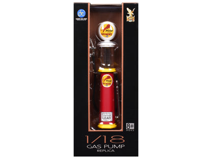 Roar Gilmore Gasoline Vintage Gas Pump Cylinder 1/18 Diecast Replica