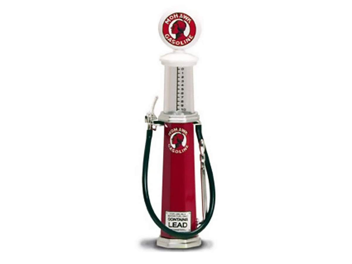Mohawk Gasoline Vintage Gas Pump Cylinder 1/18 Diecast Replica