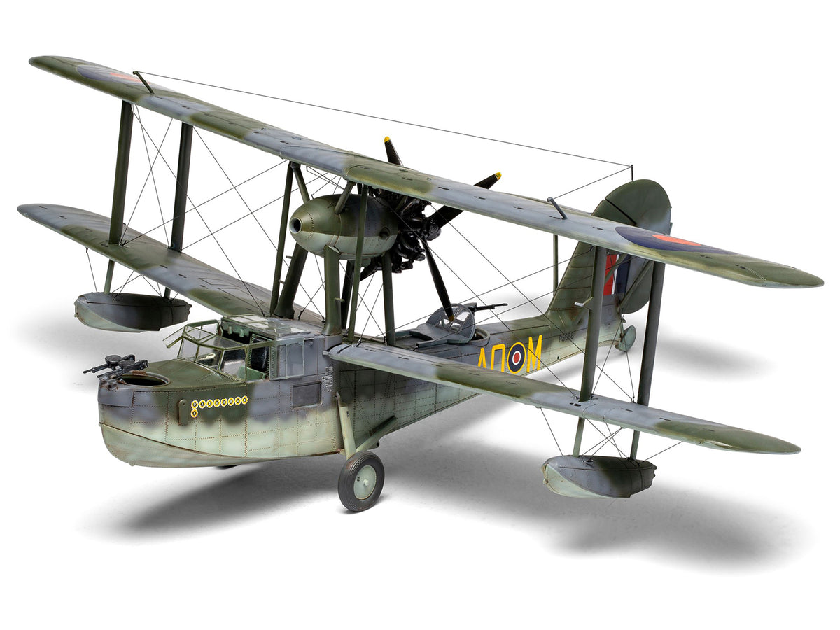 Level 3 Model Kit Supermarine Walrus Mk.I Aircraft with 3 Scheme Options 1/48 Plastic Model Kit