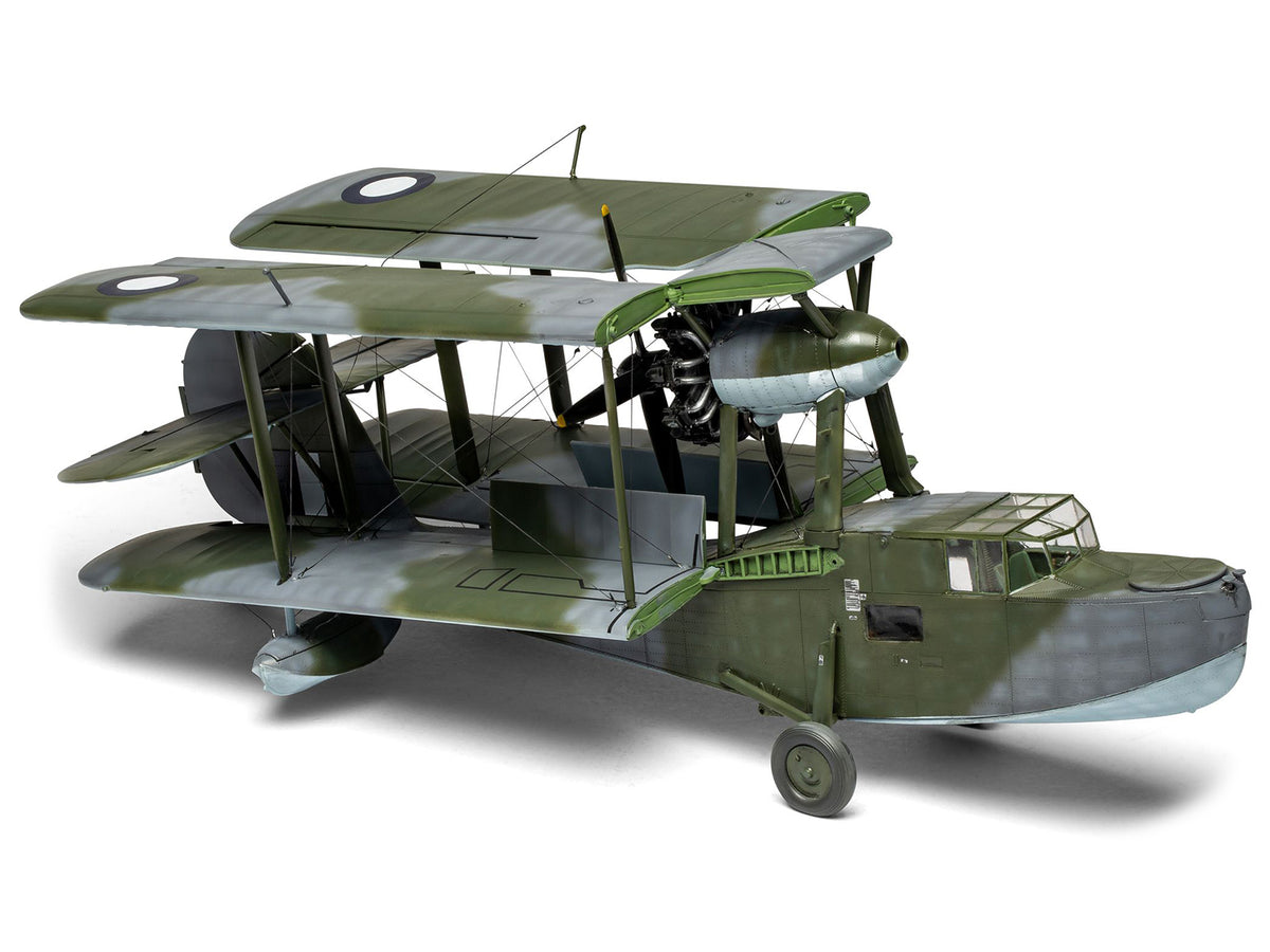 Level 3 Model Kit Supermarine Walrus Mk.I Aircraft with 3 Scheme Options 1/48 Plastic Model Kit