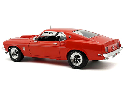1969 Ford Mustang Limited Edition 600 Flower Power Red Limited Edition to 300 pieces Worldwide 1/18 Diecast Model Car