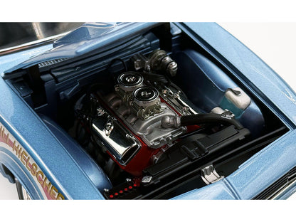 1967 Chevrolet Camaro "Mr. Bardahl Drag Car" Blue Metallic with Red and White Graphics Limited Edition to 312 pieces Worldwide 1/18 Diecast Model Car
