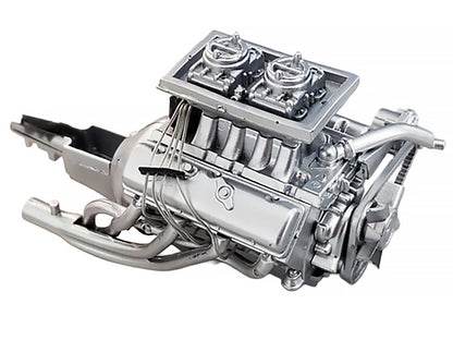 ZL-1 427 Engine and Transmission Replica from "1969 Chevrolet Camaro ZL-1" 1/18 Model
