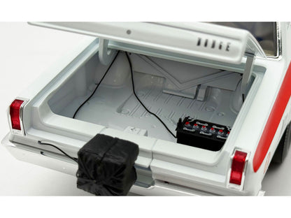 1965 Dodge Coronet AWB "Mr. Tomato" White with Red Stripes Limited Edition to 408 pieces Worldwide 1/18 Diecast Model Car