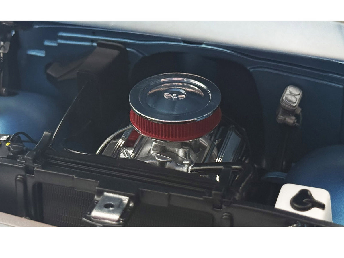 Small Block 350 Engine and Transmission Replica from "1967 Chevrolet K-10 Pickup Truck" 1/18 Model