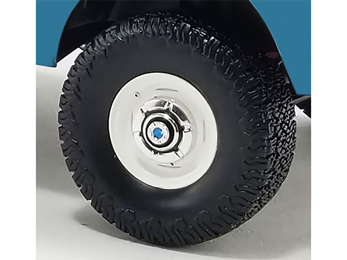 "35 Inch Offroad" Wheel and Tire Set of 4 pieces from 1967 Chevrolet K-10 Pickup Truck for 1/18 Scale Models