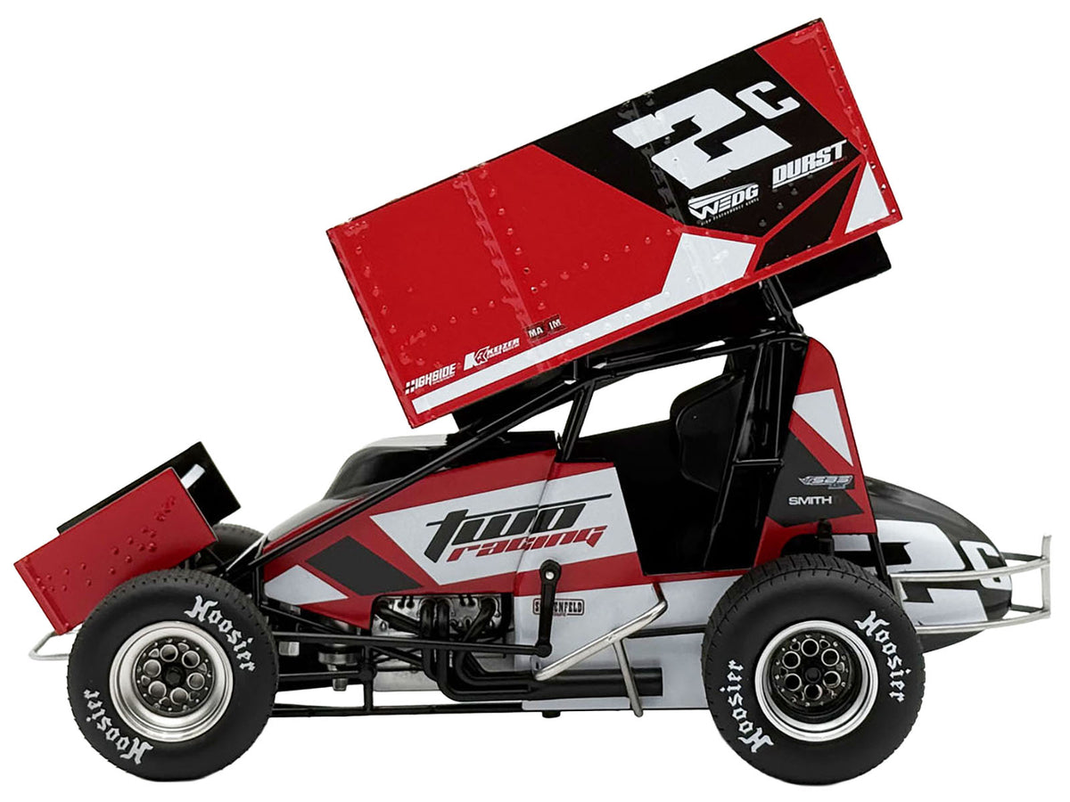 Winged Sprint Car #2C Cole Macedo "Two C Racing" (2025) 1/18 Diecast Model Car