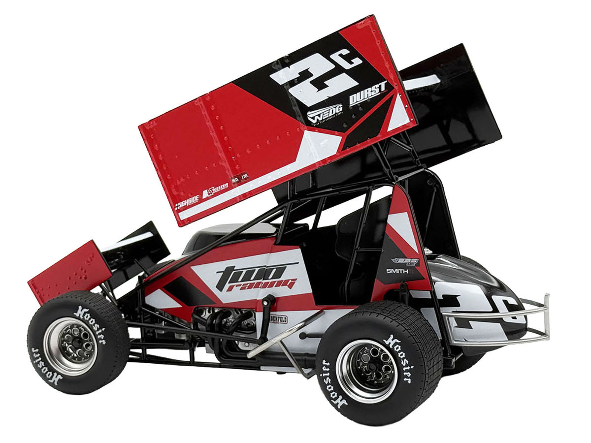 Winged Sprint Car #2C Cole Macedo "Two C Racing" (2025) 1/18 Diecast Model Car