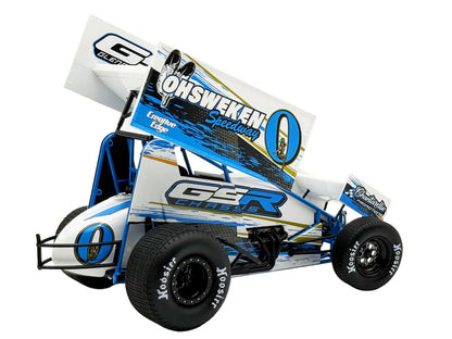Winged Sprint Car #0 Glenn Styres "GSR Chassis - Ohsweken Speedway" (2026) 1/18 Diecast Model Car
