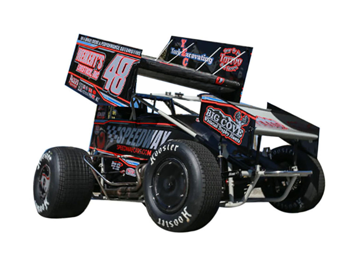 Winged Sprint Car #48 Danny Dietrich "Weikert's Livestock - Speedway Cars" (2026) 1/18 Diecast Model Car