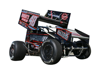 Winged Sprint Car #48 Danny Dietrich "Weikert's Livestock - Speedway Cars" (2026) 1/18 Diecast Model Car