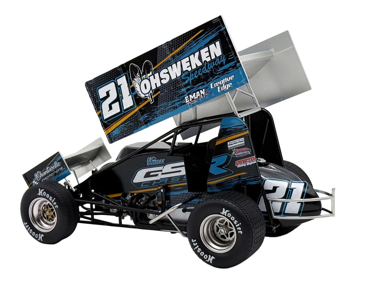 Winged Sprint Car #21 Kyle Phillips "GSR Chassis - Ohsweken Speedway" (2026) 1/18 Diecast Model Car