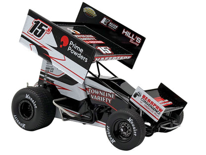 Winged Sprint Car #15H Sam Hafertepe "Townline Variety - Prime Powders" (2026) 1/18 Diecast Model Car