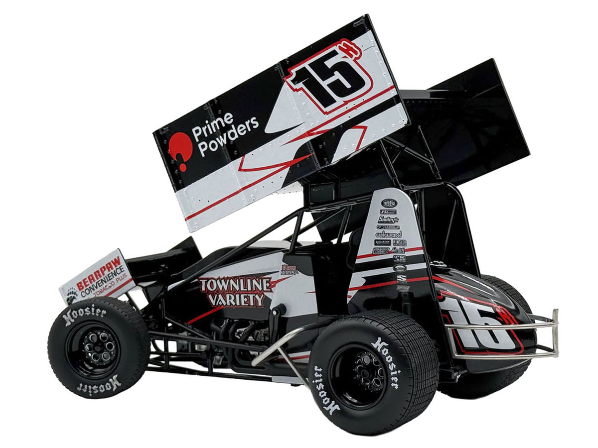 Winged Sprint Car #15H Sam Hafertepe "Townline Variety - Prime Powders" (2026) 1/18 Diecast Model Car