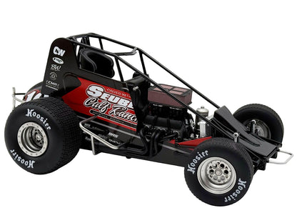 Winged Sprint Car #16C Scotty Thiel "Greg Wheeler Motorsports - Seubert Calf Ranches" (2026) 1/18 Diecast Model Car