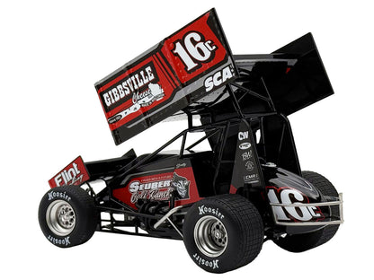 Winged Sprint Car #16C Scotty Thiel "Greg Wheeler Motorsports - Seubert Calf Ranches" (2026) 1/18 Diecast Model Car
