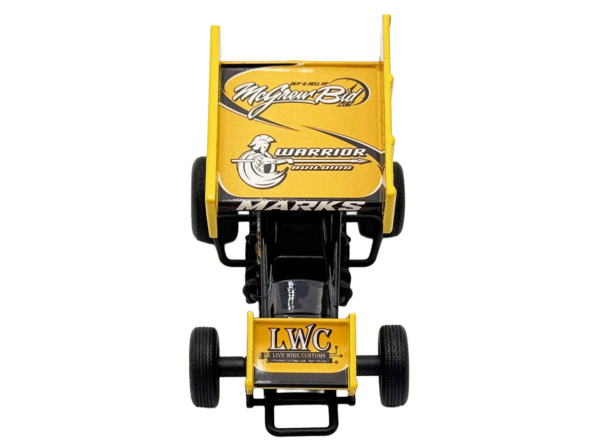 Winged Sprint Car #19 Brent Marks "Fenton Marks Racing" (2026) 1/50 Diecast Model Car