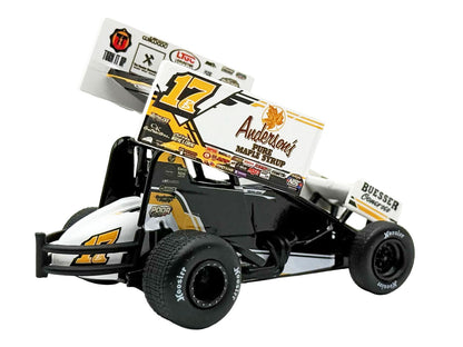 Winged Sprint Car #17B Bill Balog "Anderson's Pure Maple Syrup" (2026) 1/50 Diecast Model Car