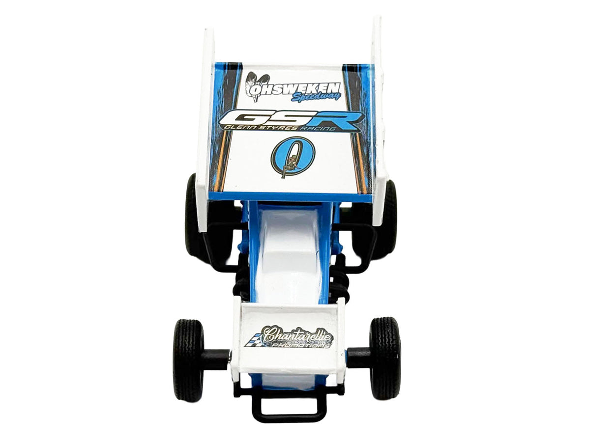 Winged Sprint Car #0 Glenn Styres "Ohsweken Speedway - GSR Chassis" (2026) 1/50 Diecast Model Car