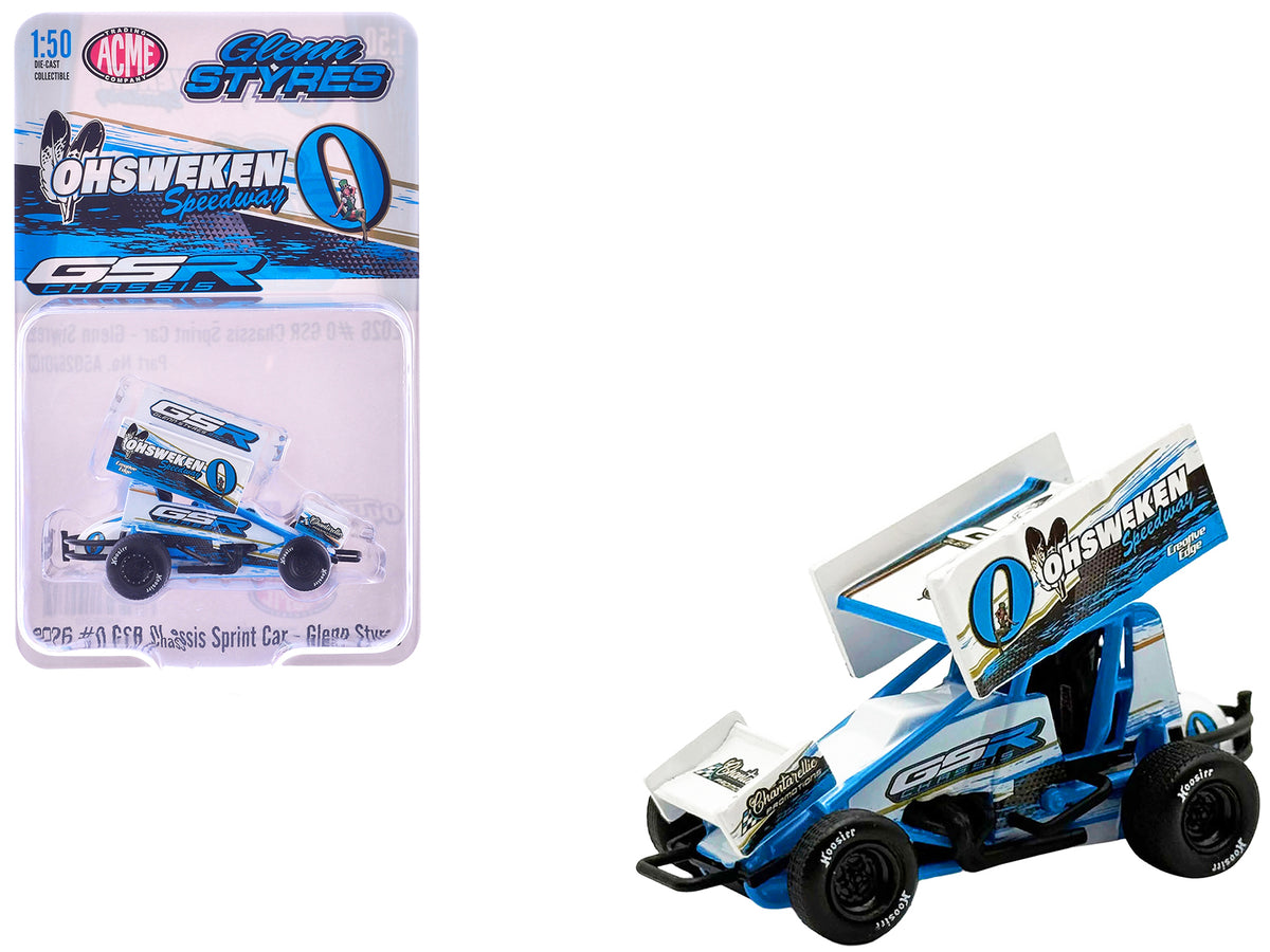 Winged Sprint Car #0 Glenn Styres "Ohsweken Speedway - GSR Chassis" (2026) 1/50 Diecast Model Car