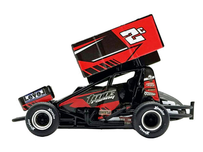 Winged Sprint Car #2C Cole Macedo "Two C Racing" (2026) 1/50 Diecast Model Car
