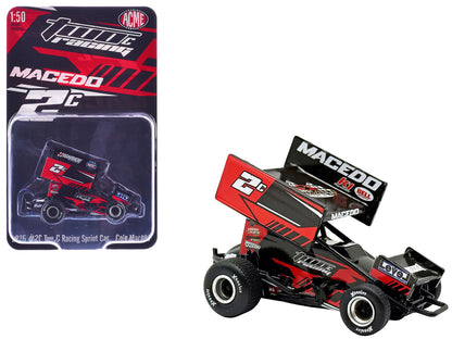 Winged Sprint Car #2C Cole Macedo "Two C Racing" (2026) 1/50 Diecast Model Car