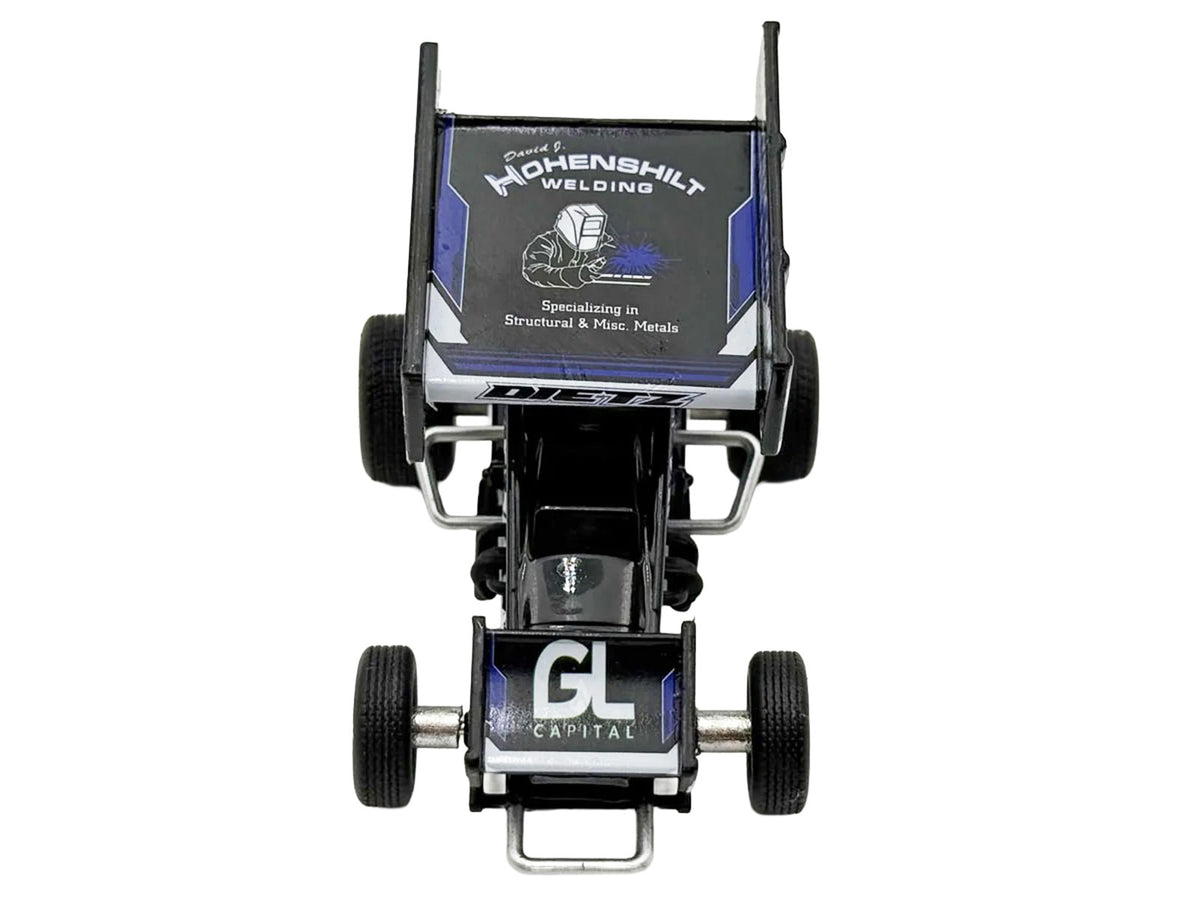 Winged Sprint Car #23 Chase Dietz "Treyco Manufacturing - Mountain Ridge Metals" (2026) 1/50 Diecast Model Car