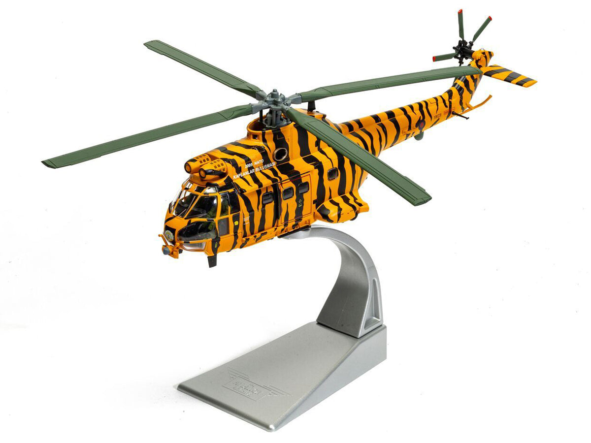 Westland Puma HC-1 Helicopter "No. 230 Squadron NATO Tiger Meet livery RIAT" (2005) Royal Air Force "The Aviation Archive" Series 1/72 Diecast Model
