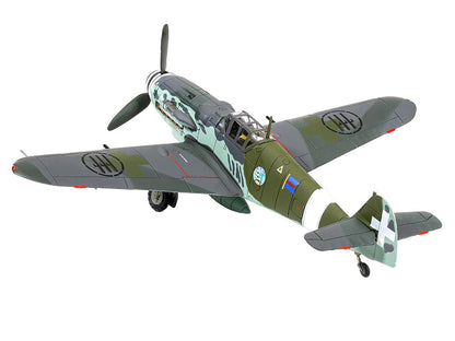 Messerschmitt Me109G-6 (Trop) Fighter Aircraft "Maggiore Antonio Vizzotto 150 Gruppo Gigi Tre Osei Regia Aeronautica Sicily" (July 1943) "The Aviation Archive" Series 1/72 Diecast Model