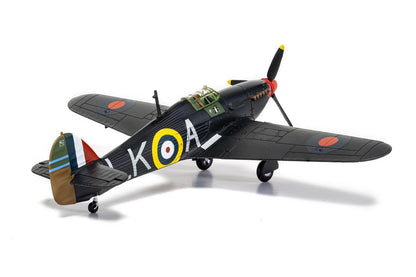 Hawker Hurricane Mk.I Fighter Aircraft "Sqn Ldr. Ian Richard 'Widge' Gleed No.87 Sqn Colerne" (1941) British Royal Air Force "The Aviation Archive" Series 1/72 Diecast Model