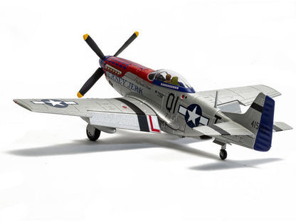 North American P-51D Mustang Aircraft "Jersey Jerk 361st Fighter Squadron Martlesham Heath" United States Army Air Forces "The Aviation Archive" Series 1/72 Diecast Model