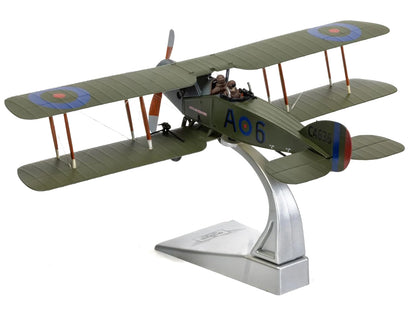 Bristol F-2B Fighter Aircraft "C4636 Devil-in-the-Dusk No. 39 Squadron" (1918) Royal Flying Corps "The Aviation Archive" Series 1/48 Diecast Model