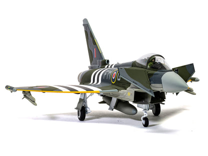 Eurofighter Typhoon FGR4 Fighter Aircraft "ZJ913 FM-G Moggy D-Day 80th Anniversary Display Scheme" (2024) Royal Air Force "The Aviation Archive" Series 1/48 Diecast Model