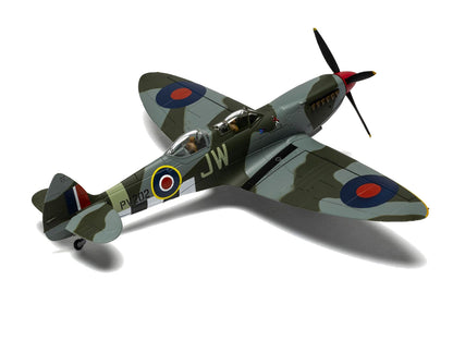 Supermarine Spitfire T.9 Aircraft "PV202 Aerial Collective at Duxford Airfield" British Royal Air Force "The Aviation Archive" Series 1/72 Diecast Model