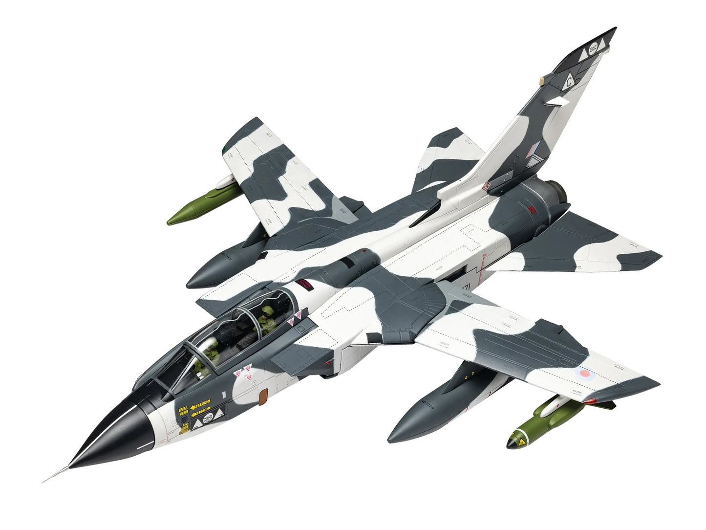 Panavia Tornado GR1A Aircraft "ZA371/C No.II(AC) Sqn. Arctic Training Exercises Norway" (1995) British Royal Air Force "The Aviation Archive" 1/48 Diecast Model Car