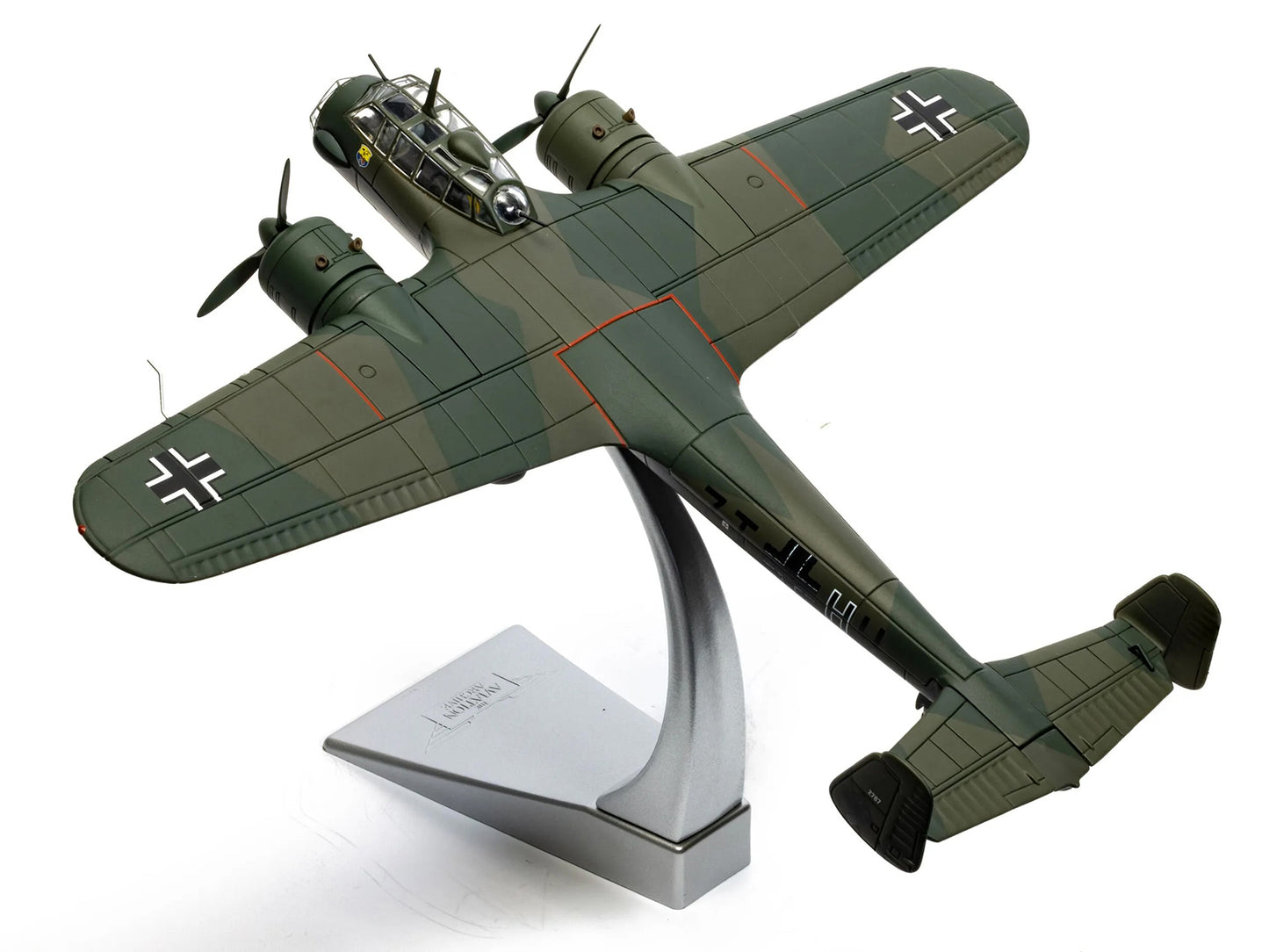 Dornier Do 17Z-5 Aircraft "7T+HH W.Nr.2787 KGR.606 Lannion France" (1940) German Luftwaffe "The Aviation Archive" Series 1/72 Diecast Model Car
