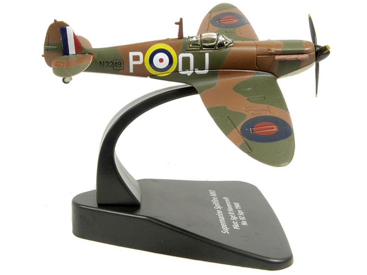 Supermarine Spitfire MK1 SGT R. Havercroft No 92 Sqn 1940 1/72 Diecast Model Airplane
