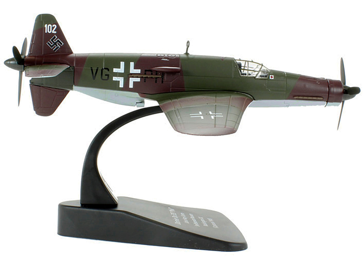 Dornier Do 335 "Pfeil" Fighter Plane "Udva Hazy Centre Smithsonian Museum Washington DC" (Captured 1945) "Oxford Aviation" Series 1/72 Diecast Model Airplane
