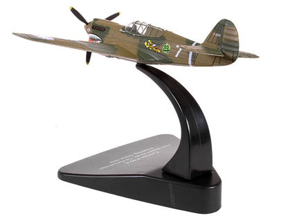 Curtiss P40 E Warhawk Fighter Plane Pilot: Robert Neale 1st Pursuit Squadron Kunming China (1944) "Oxford Aviation" Series 1/72 Diecast Model Airplane