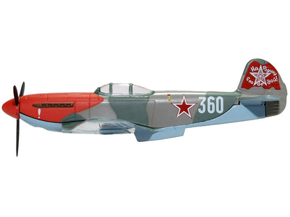 Yakovlev Yak 3 Fighter Aircraft "Anton Dmitrievich Yakimenko 150th Guards Fighter Regiment T/N 360" USSR "Oxford Aviation" Series 1/72 Diecast Model Airplane