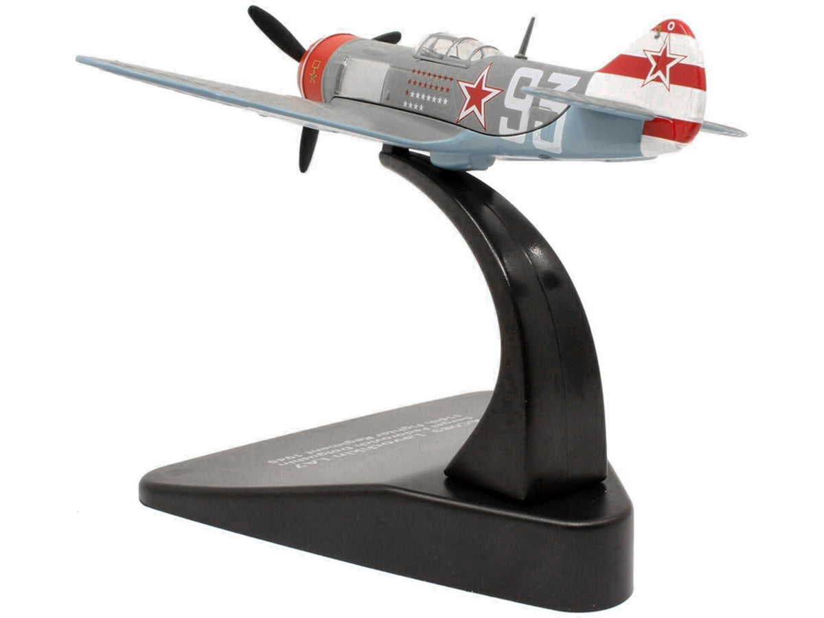 Lavochkin LA7 Fighter Plane Sergei Federovich Dolgushin 156th Fighter Regiment (1945) "Oxford Aviation" Series 1/72 Diecast Model Airplane