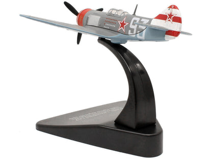 Lavochkin LA7 Fighter Plane Sergei Federovich Dolgushin 156th Fighter Regiment (1945) "Oxford Aviation" Series 1/72 Diecast Model Airplane