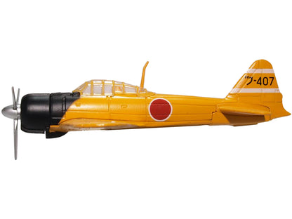 Mitsubishi Zero A6M2-21 Fighter Aircraft "Training Aircraft - Imperial Japanese Navy" (1944) "Oxford Aviation" Series 1/72 Diecast Model Airplane