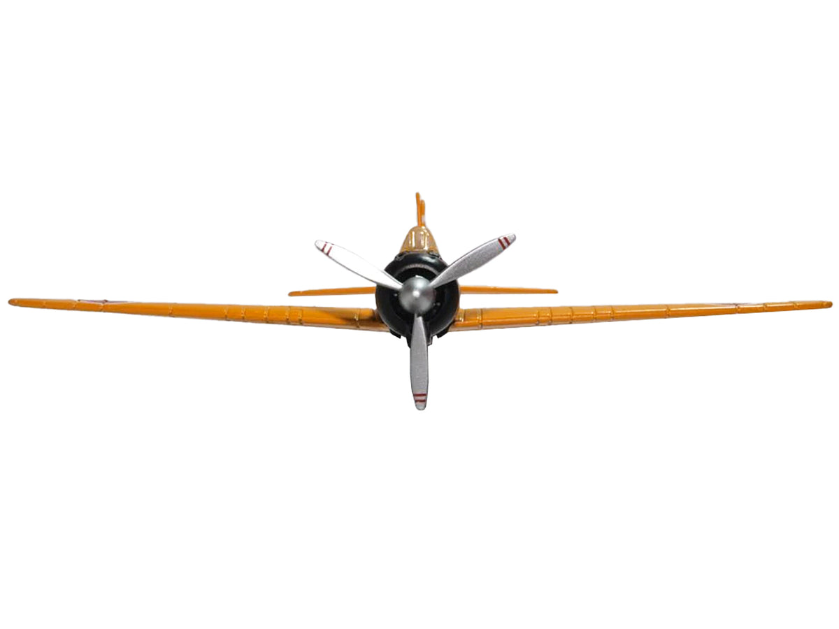Mitsubishi Zero A6M2-21 Fighter Aircraft "Training Aircraft - Imperial Japanese Navy" (1944) "Oxford Aviation" Series 1/72 Diecast Model Airplane